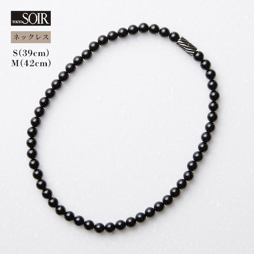 オニキス マグネットネックレス［日本製］