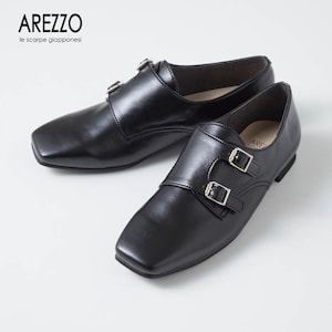 【アレッツォ/AREZZO】【返品送料無料】 ※マニッシュシューズ【晴雨兼用】[日本製]