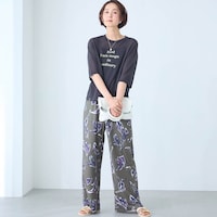 ベージュ着用