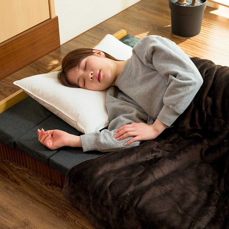 体圧分散性が高く快適な睡眠を取ることができます。