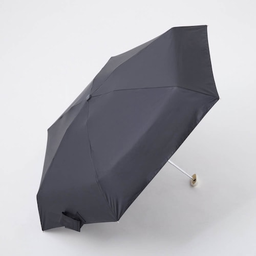 ショルダーポーチ付き折りたたみ日傘【晴雨兼用】