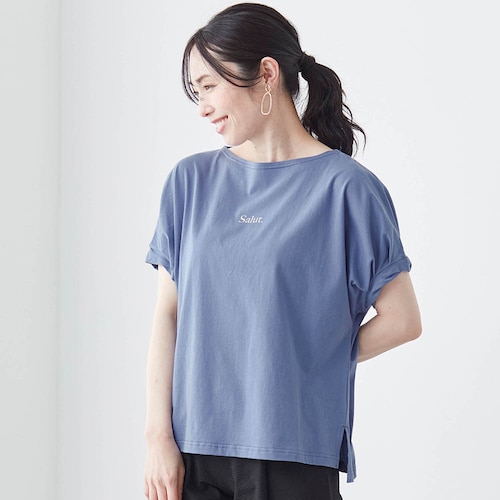 ツイストスリーブロゴＴシャツ【吸水速乾】
