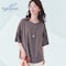 袖タックチュニックＴシャツ【吸水速乾】