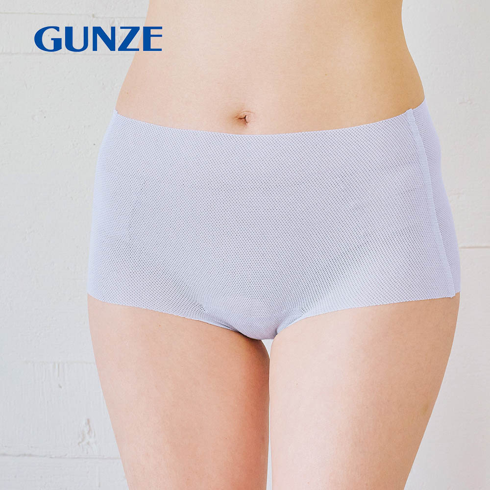 【グンゼ/GUNZE】完全無縫製さわやかメッシュレギュラーショーツ