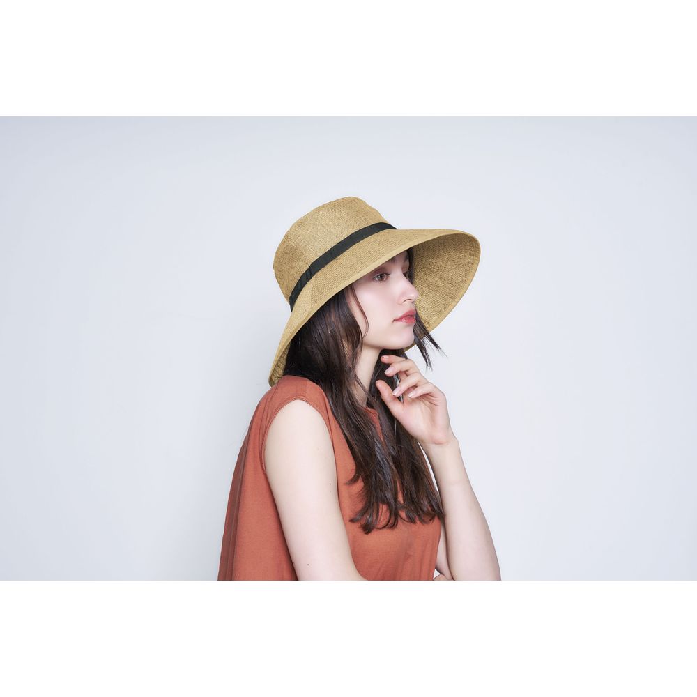 【ベルメゾン】UVツバ広ハイクハット(Sun Block LAB)