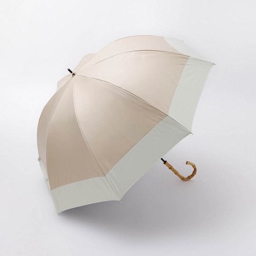 晴雨兼用カラーブロック長傘【遮光】