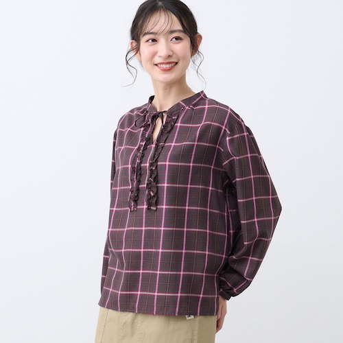 【4月17日セール追加】 フリルぽわん袖ブラウス