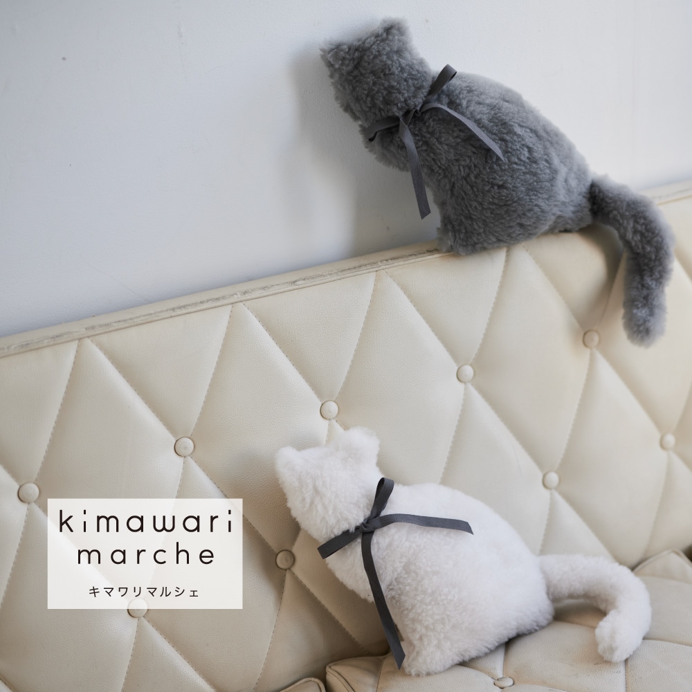 【ベルメゾン】「ずっと撫でていたい、心地よさ」リアルなフォルムで柔らかい猫のクッション[日本製]