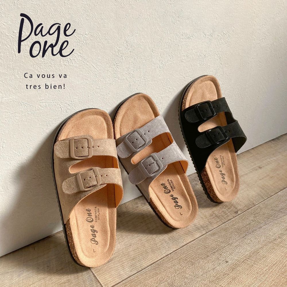 【ページワン/PAGE ONE】フットベッドサンダル