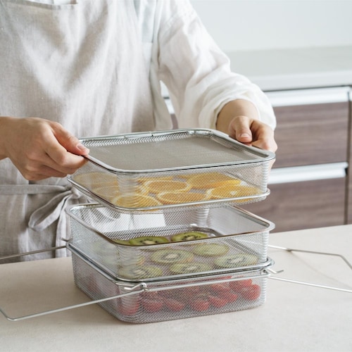 ステンレス干しかご［日本製］ ＜2段/3段タイプ＞