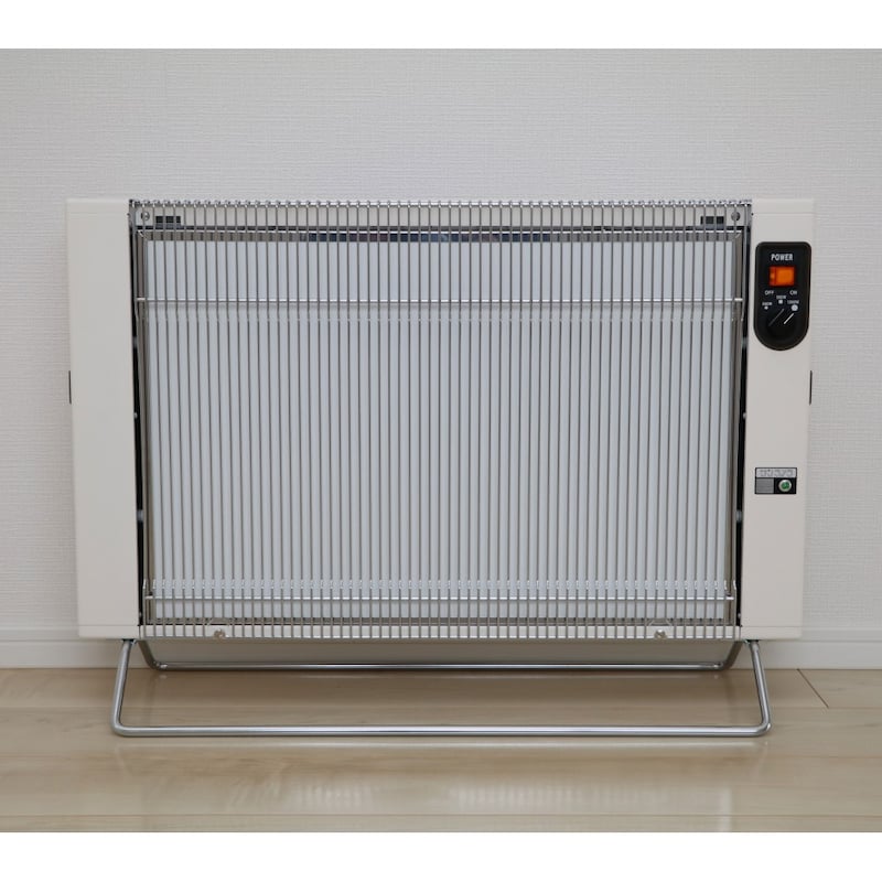 転倒安全装置、加熱防止装置付き