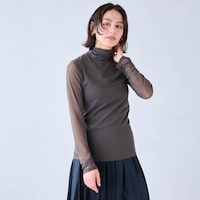 モデル身長162cm／M（ダークグレー）