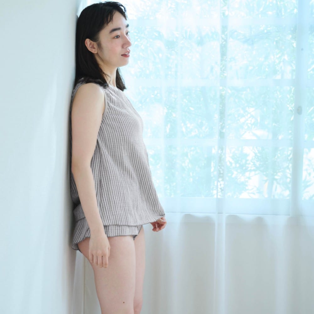 モデル身長163cm／M～L