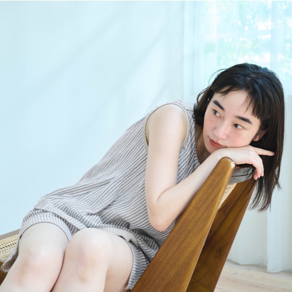 モデル身長163cm／M