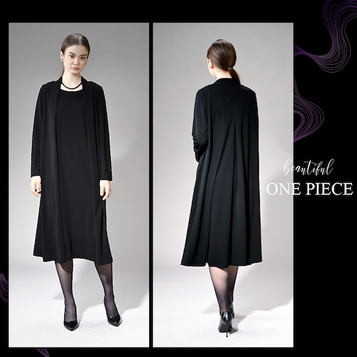 洗えるプルオーバーワンピース【日本製】