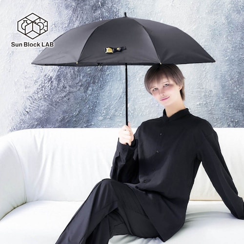 【Mattコラボ】 遮夏クール晴雨兼用傘2段折（Ｓｕｎ Ｂｌｏｃｋ ＬＡＢ）