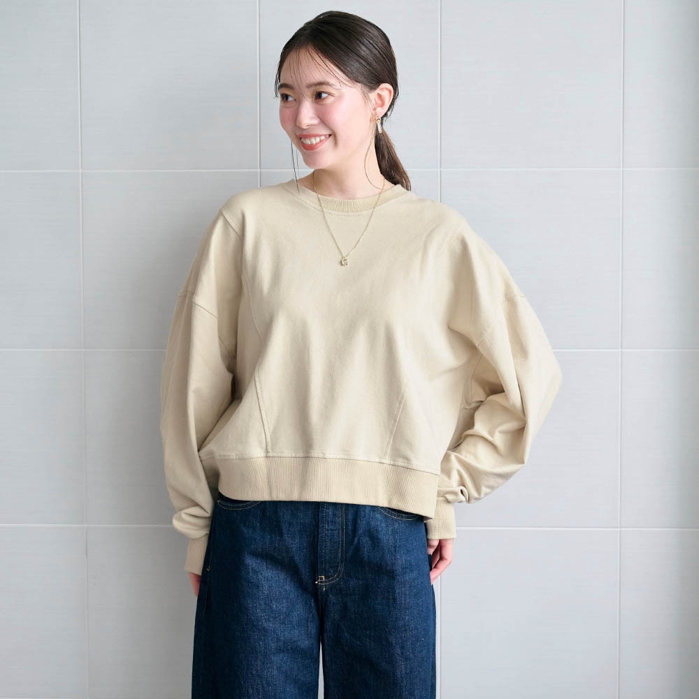 モデル身長168cm／M（エクリュ）