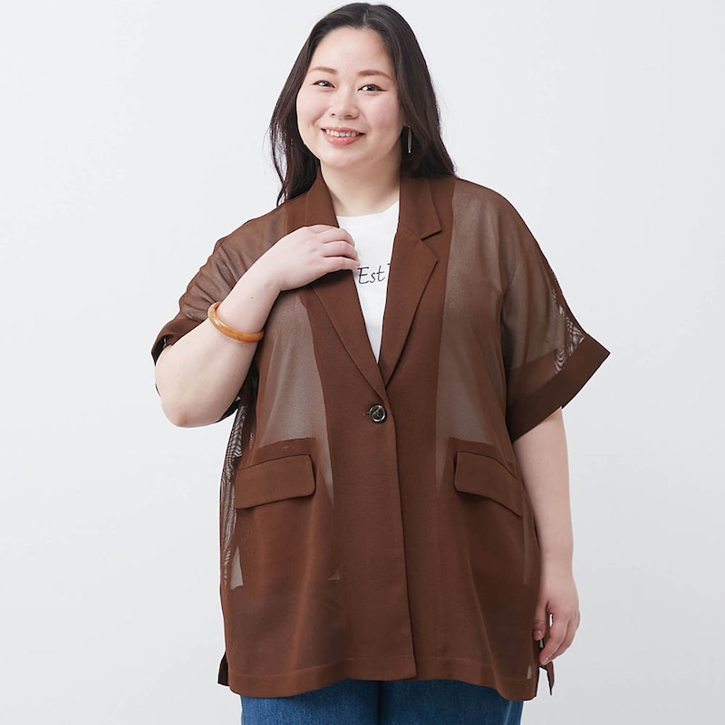 モデル身長158cm／3L