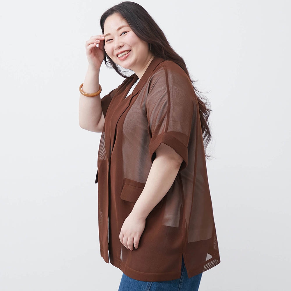 モデル身長158cm／3L