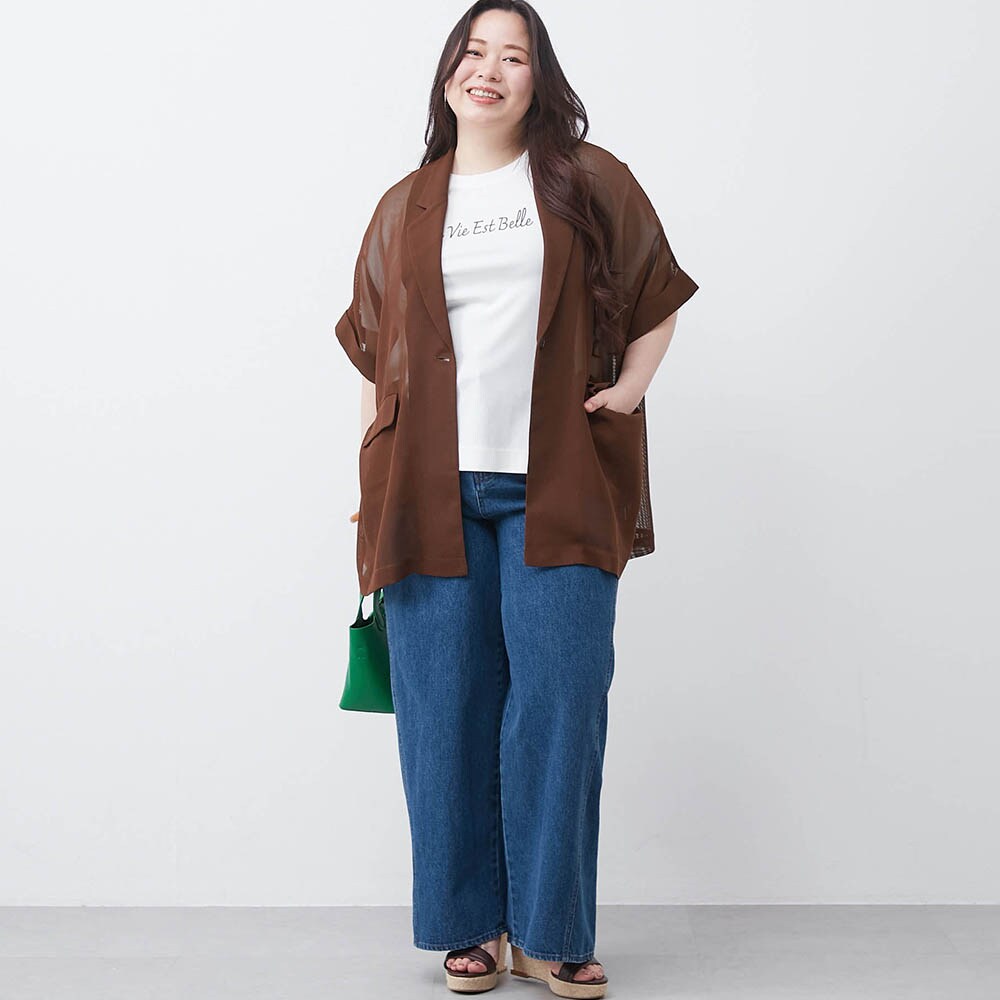 モデル身長158cm／3L