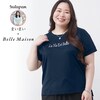 【ラ・フィット/la*fite】ひんやりロゴプリントTシャツ【接触冷感】 【インフルエンサーまいまいコラボ】