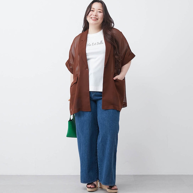 モデル身長158cm／3L