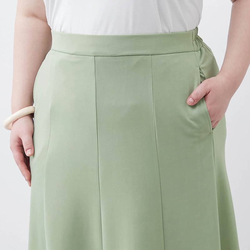 フロントはフラットの総ゴム仕様