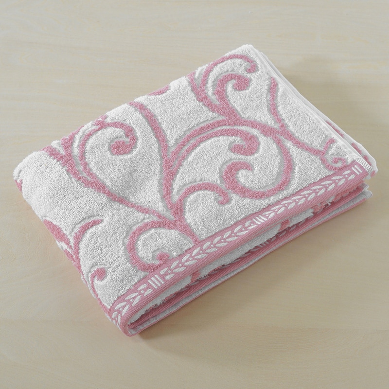 ピンク/バスタオル