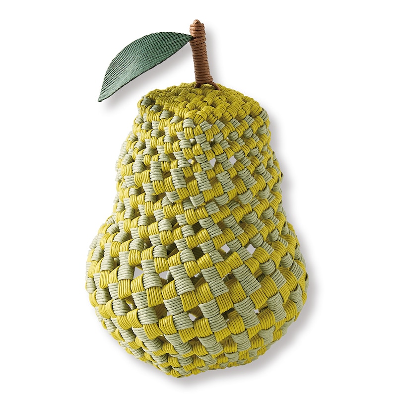 洋なし●約11.5×11.5×15(高さ)cm(ヘタ、葉含まず)