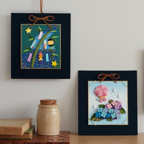 【定期お届け】 日本の四季押し絵手作りキット ：12回シリーズ