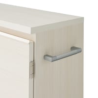 左右どちらでも取り付けられる取っ手