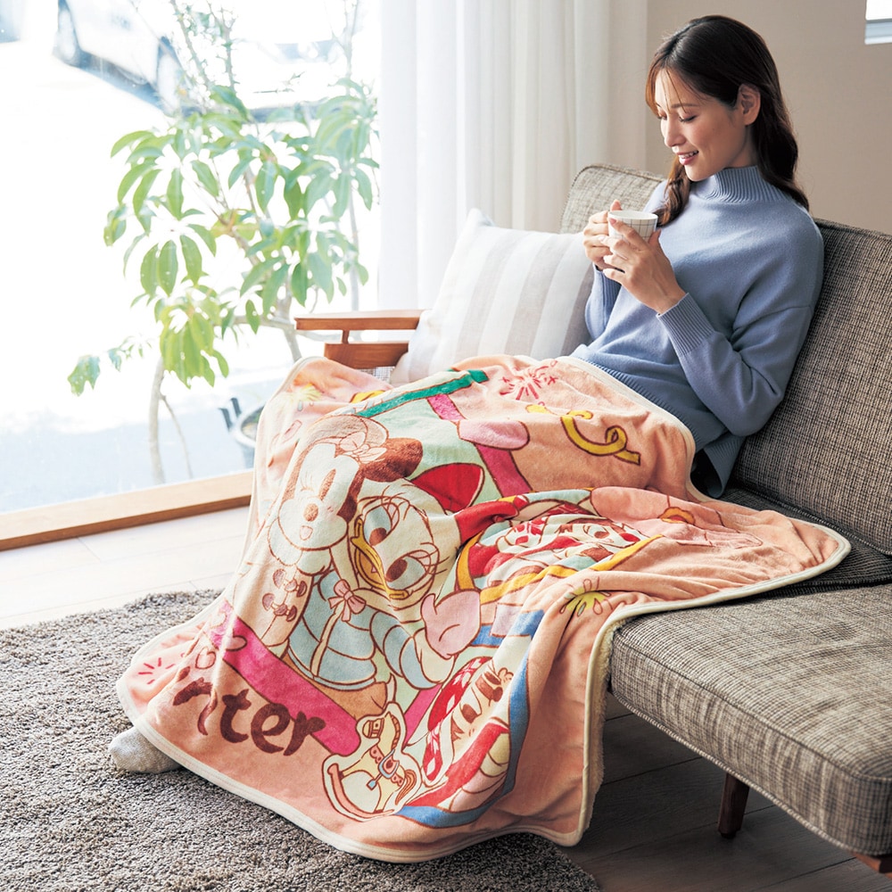 寒い日の防寒に役立つブランケット