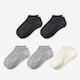 ３色セット（ブラック２足・杢グレー２足・ホワイト１足）