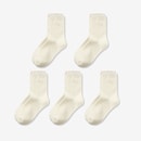 ホワイト５足セット