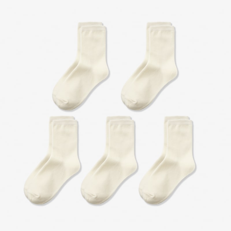 ホワイト５足セット