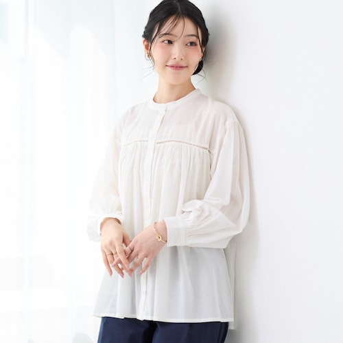 はしごレース使いブラウス