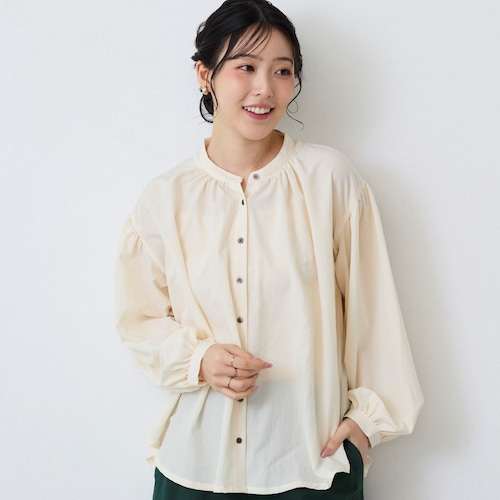 ドライワッシャーヨークブラウス