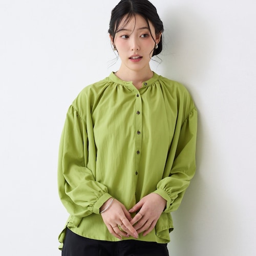 ドライワッシャーヨークブラウス