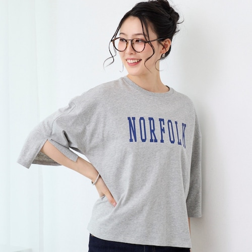 ロゴプリントカットソー