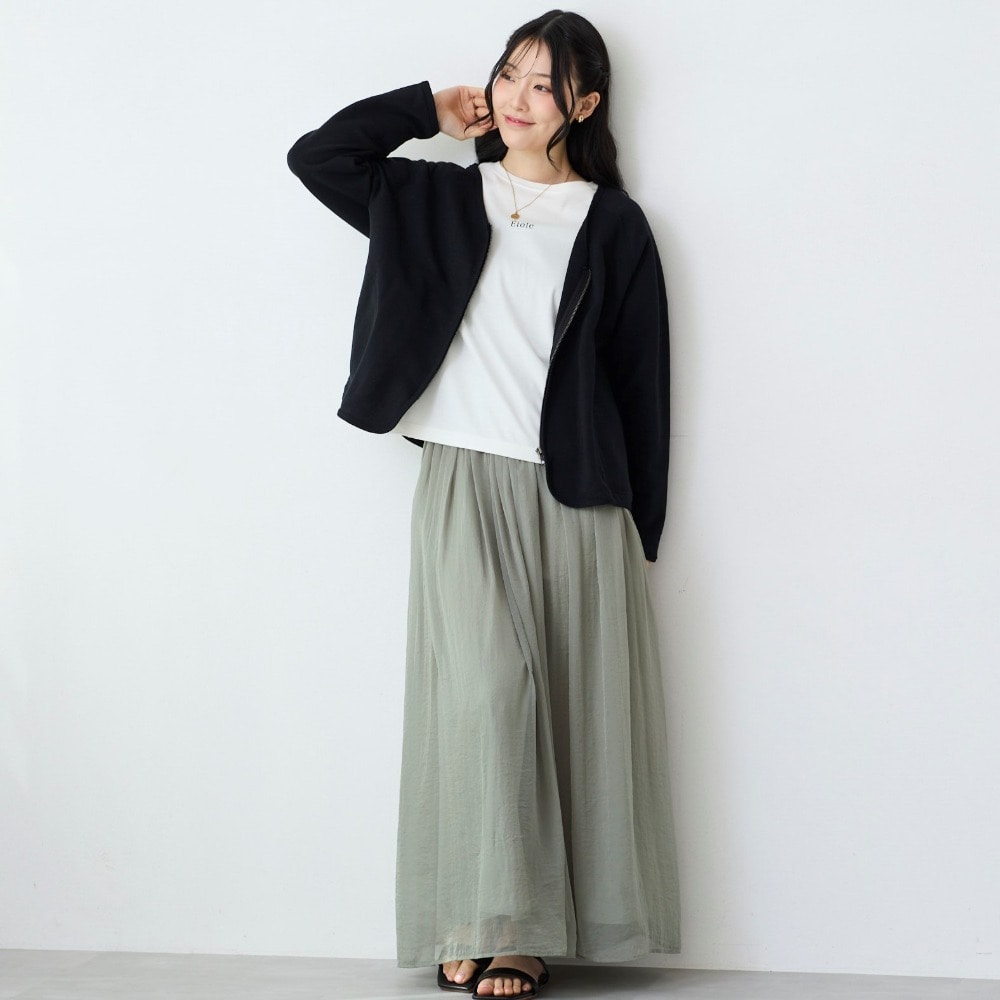 モデル身長167cm／Ｍ～Ｌサイズ