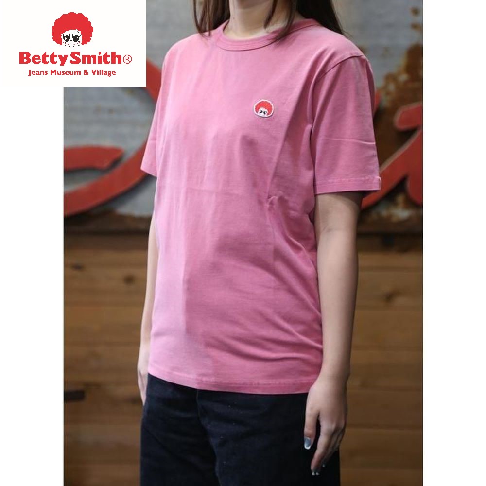 【ベティスミス/Betty Smith】着るほどに味わいが増すピグメント加工半袖Tシャツ (ユニセックス)