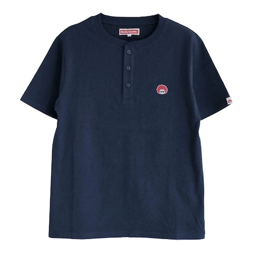 ヘンリーネック半袖Tシャツ【ユニセックス】