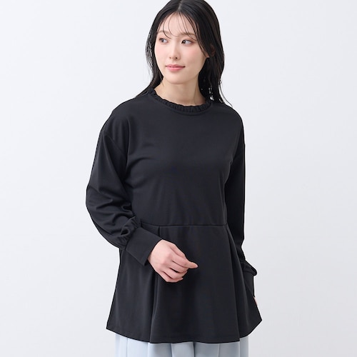 フリルペプラムチュニック