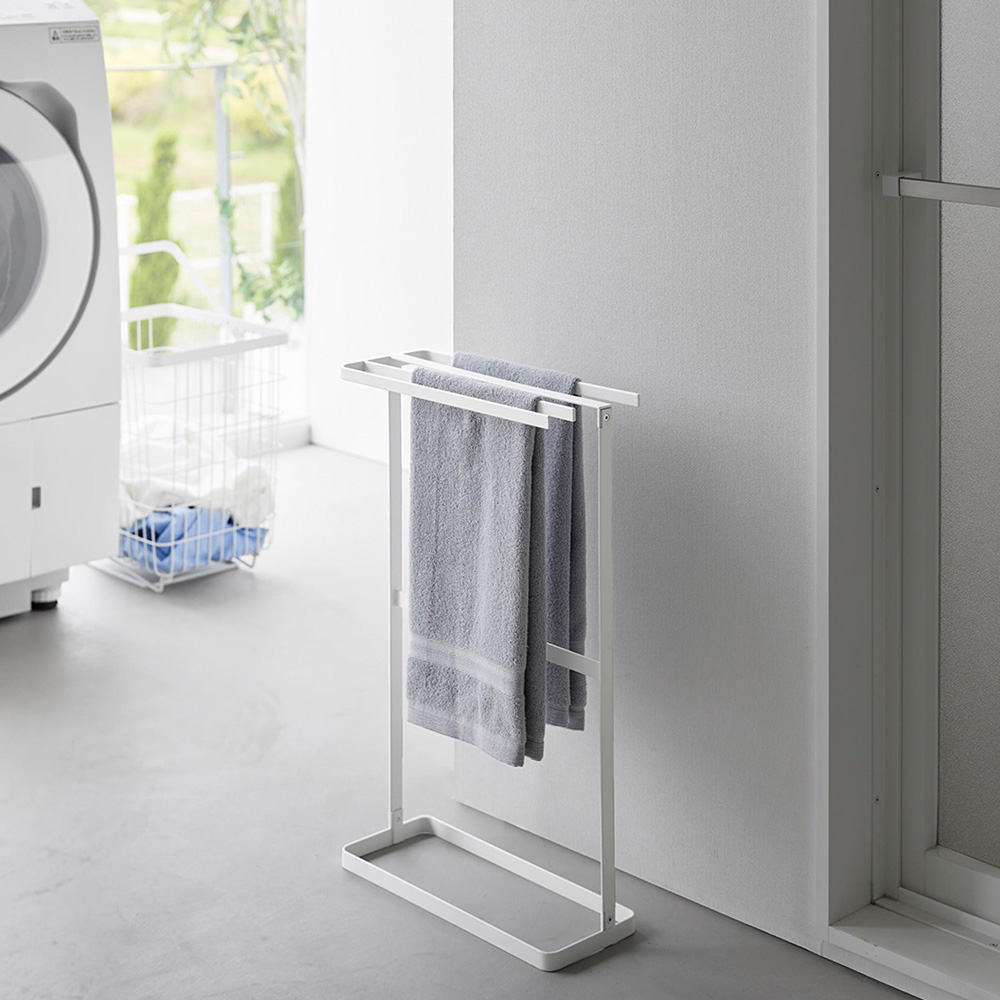 横から掛けられるタオルハンガー(タワー/tower) 横から掛けられるタオルハンガー(タワー/tower)