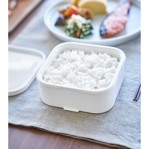 温まりやすい立つ冷凍ごはん容器 2個組