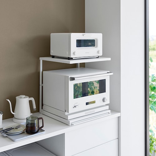 キッチン家電下ラック 2段