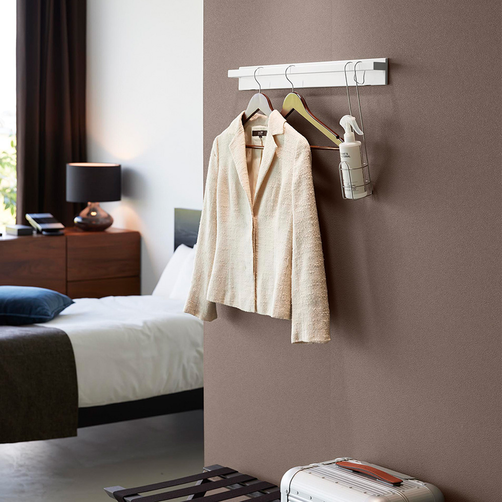 【タワー/tower】壁付けハンガーバー