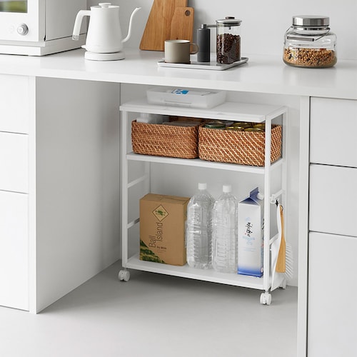 ゴミ箱裏スリムワゴン