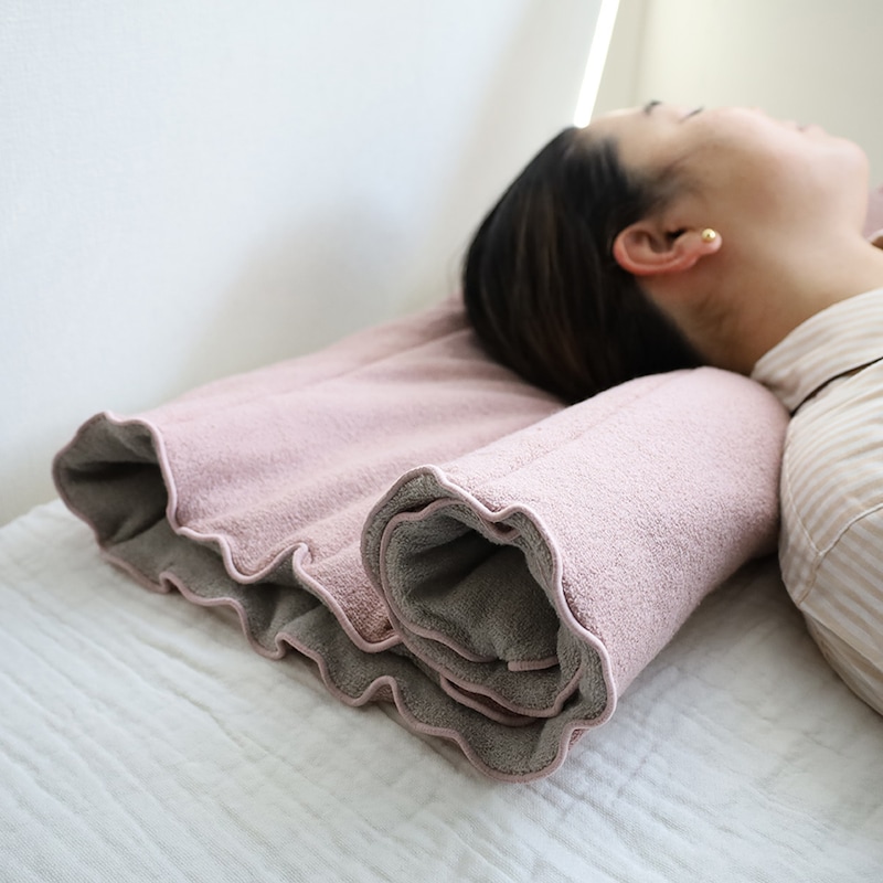 合わない枕をもう我慢しない！睡眠用タオル