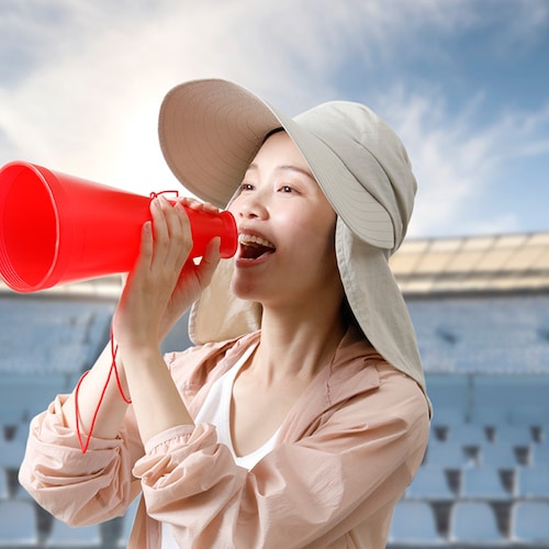 UVプロテクトシェードハット シャイン